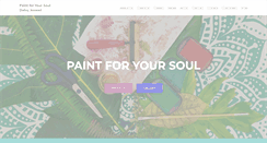 Desktop Screenshot of paintforyoursoul.com